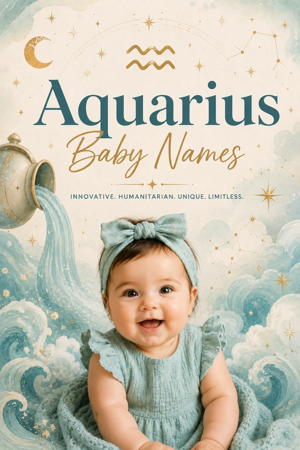 Aquarius Baby Names: 40 Unique Names for Your Air Sign Baby