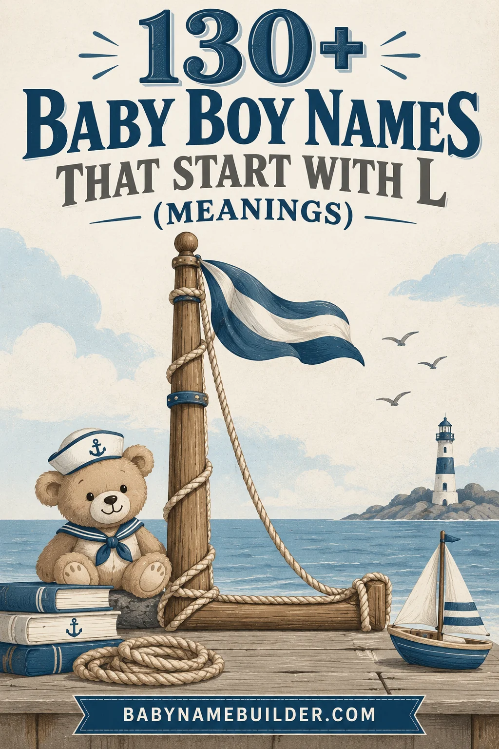 130+ Baby Boy Names That Start With L (Meanings)