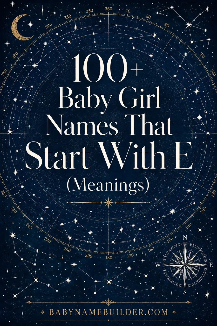 100+ Baby Girl Names That Start With E (Meanings)