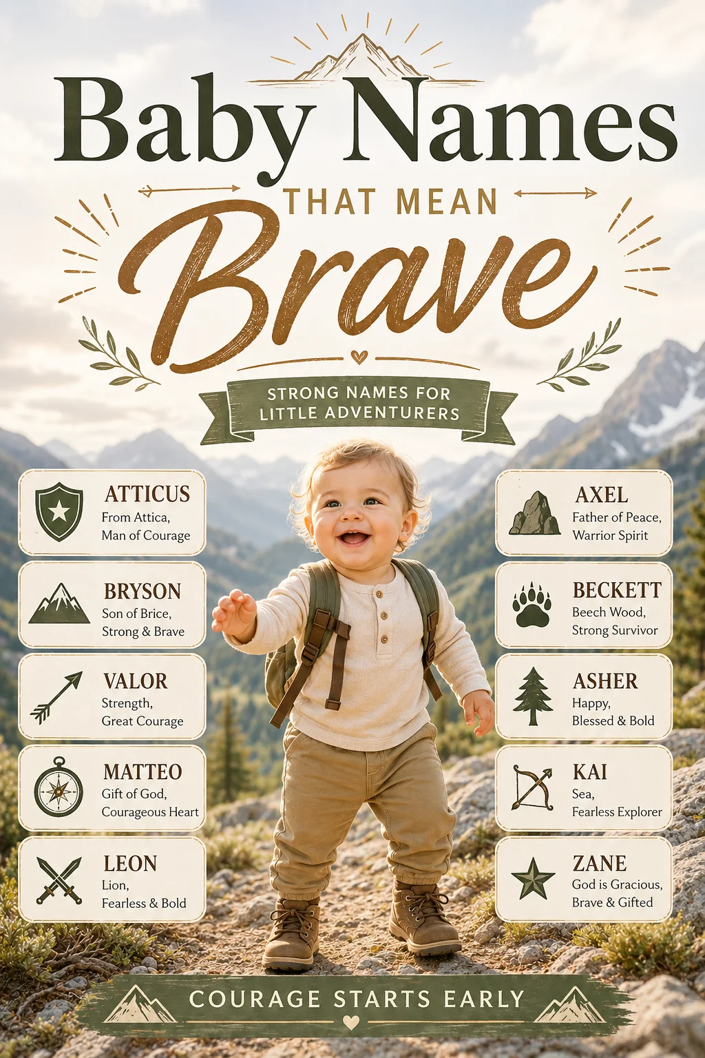 Baby Names That Mean Brave: 40+ Courageous Picks With Heart