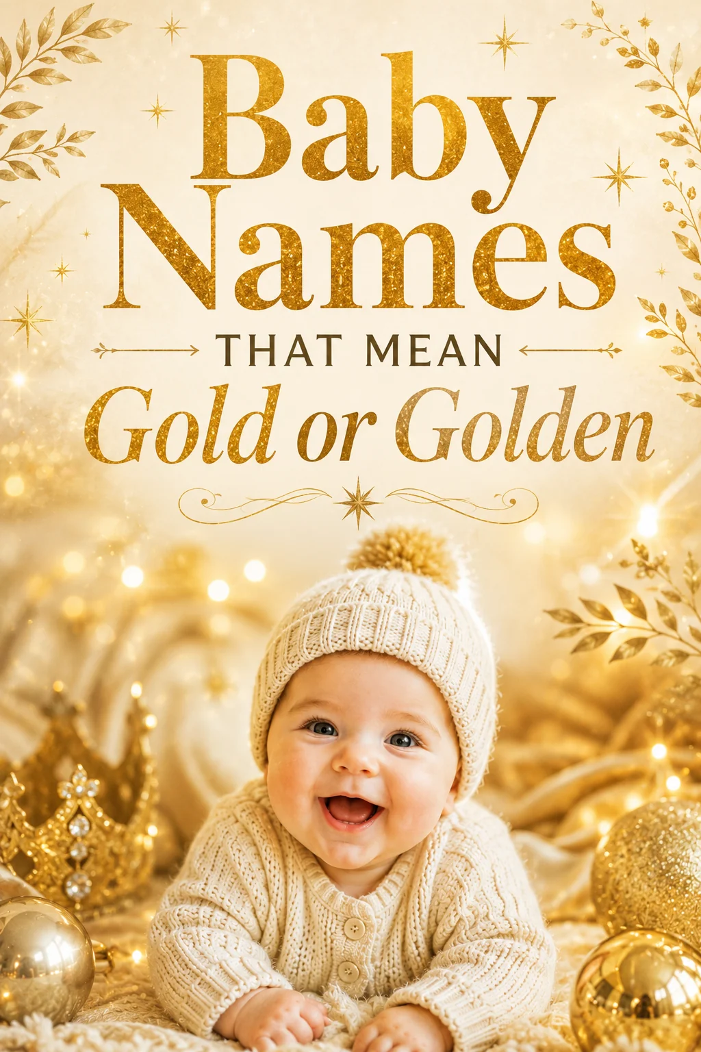 Baby Names That Mean Gold or Golden: 35+ Precious Picks