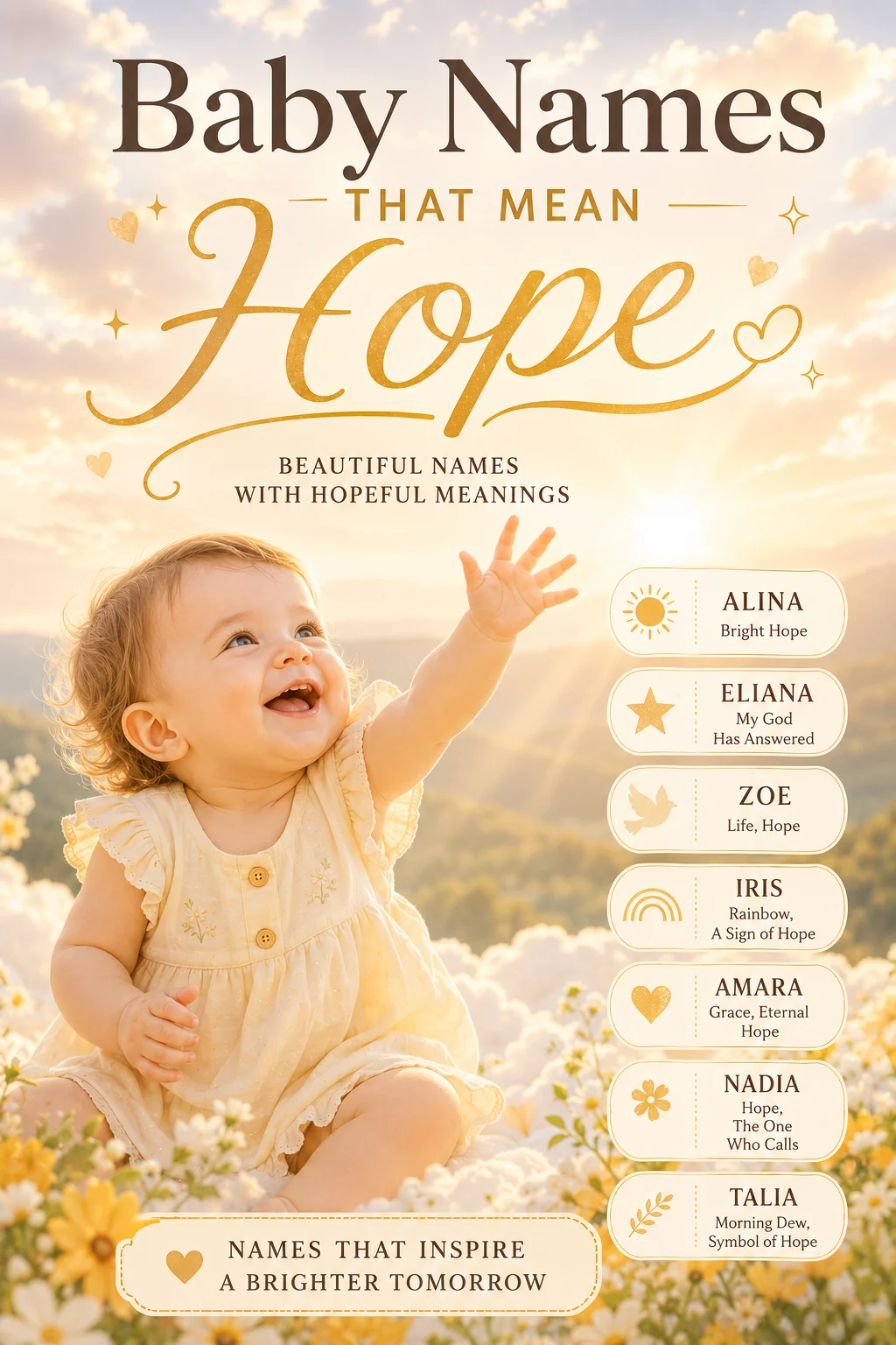 Baby Names That Mean Hope: 40+ Uplifting Ideas With Real Meaning