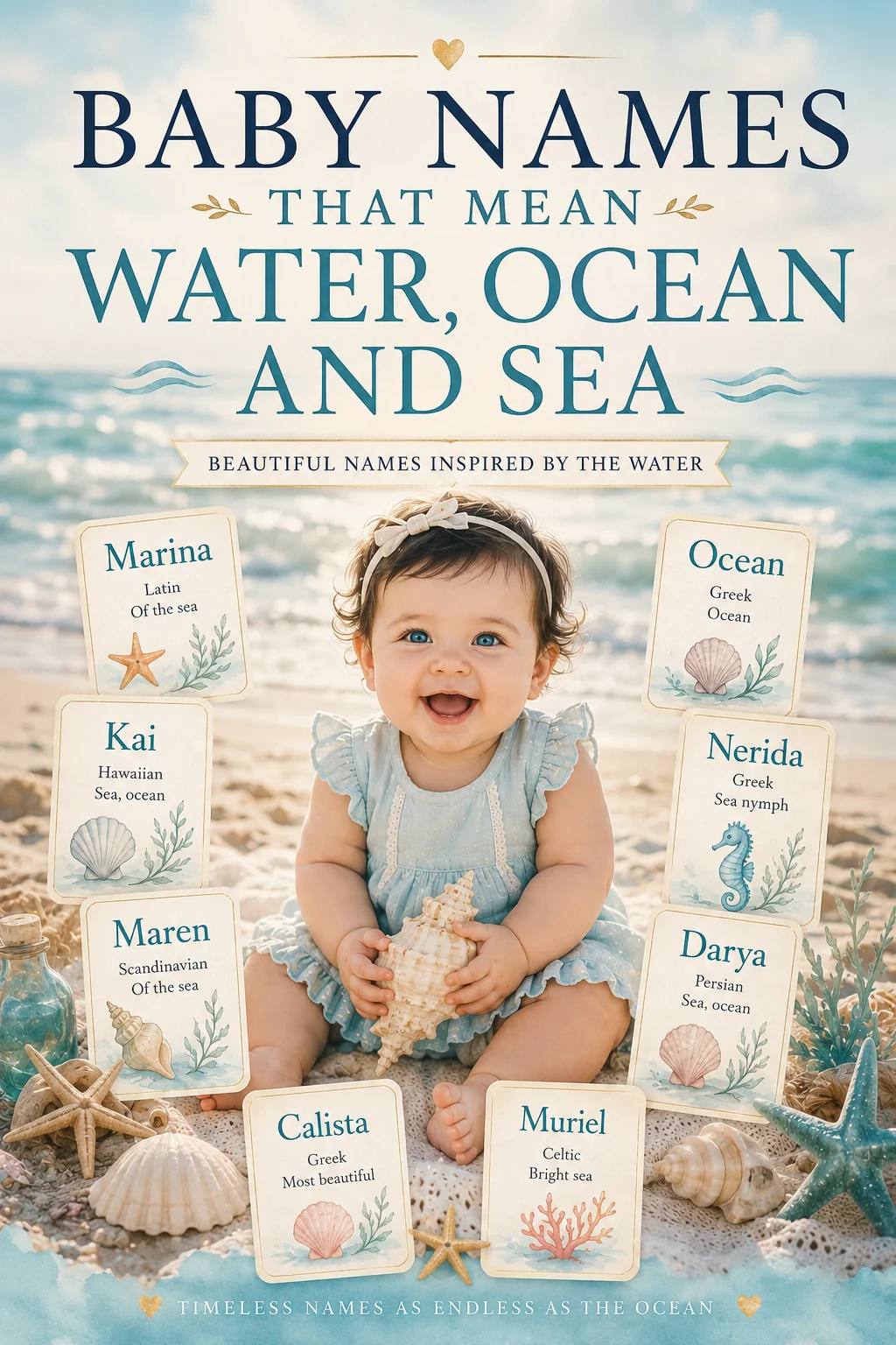 Baby Names That Mean Water, Ocean and Sea: 45+ Flowing Picks