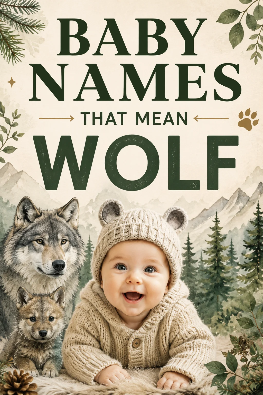 Baby Names That Mean Wolf: 35+ Wild and Loyal Picks