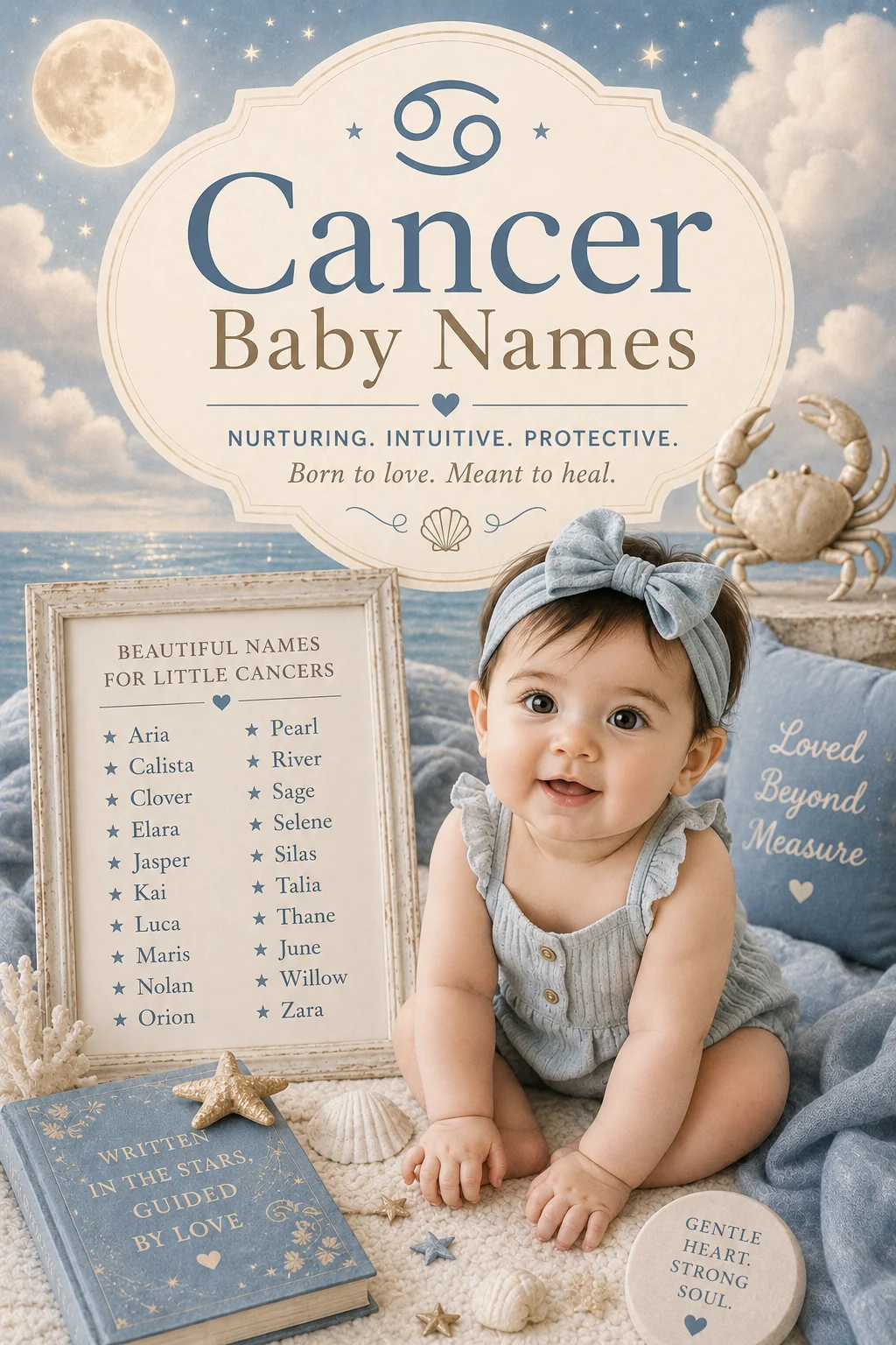 Cancer Baby Names: 40 Gentle Names for Your Water Sign Baby