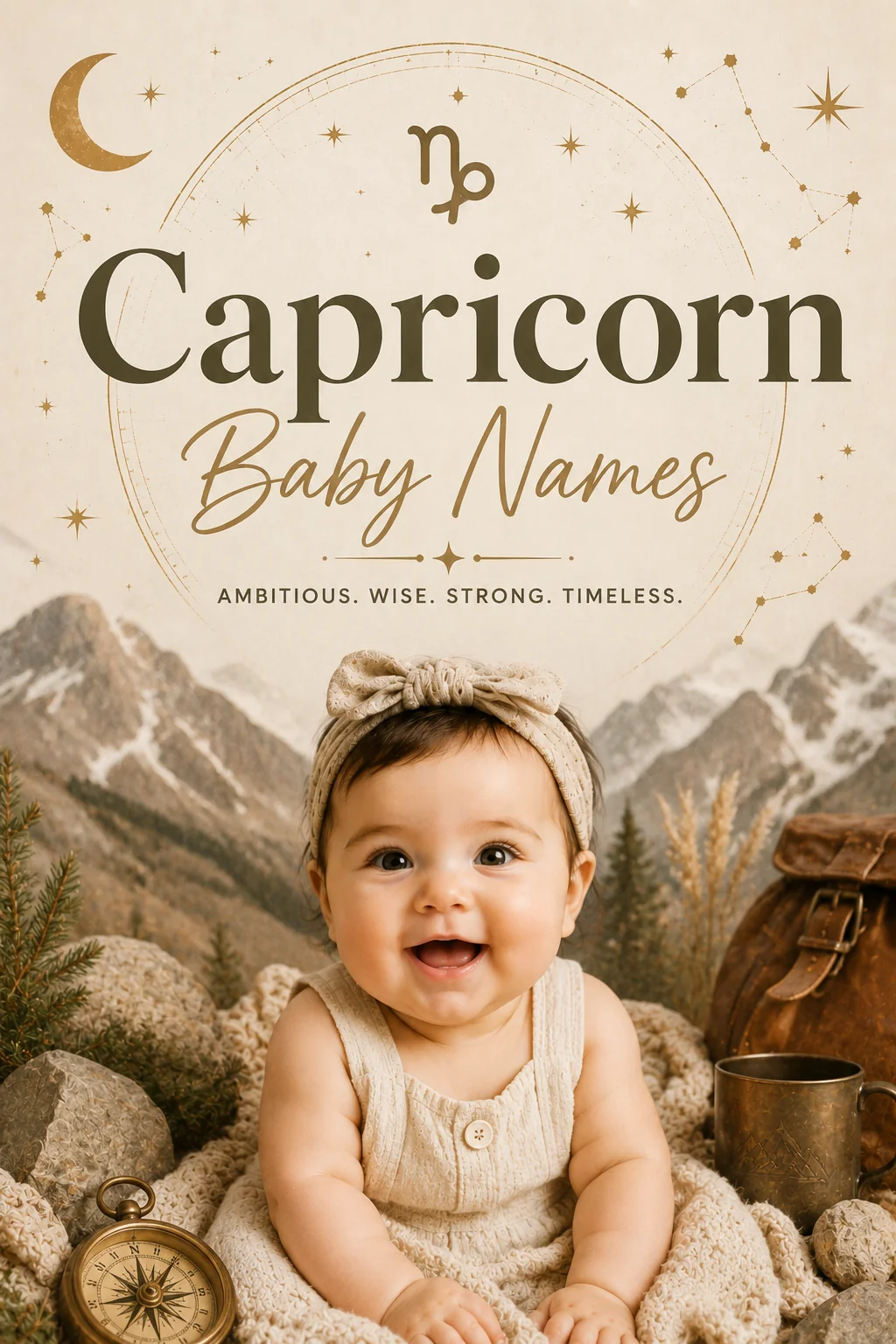 Capricorn Baby Names: 40 Ambitious Names for Your Earth Sign Baby