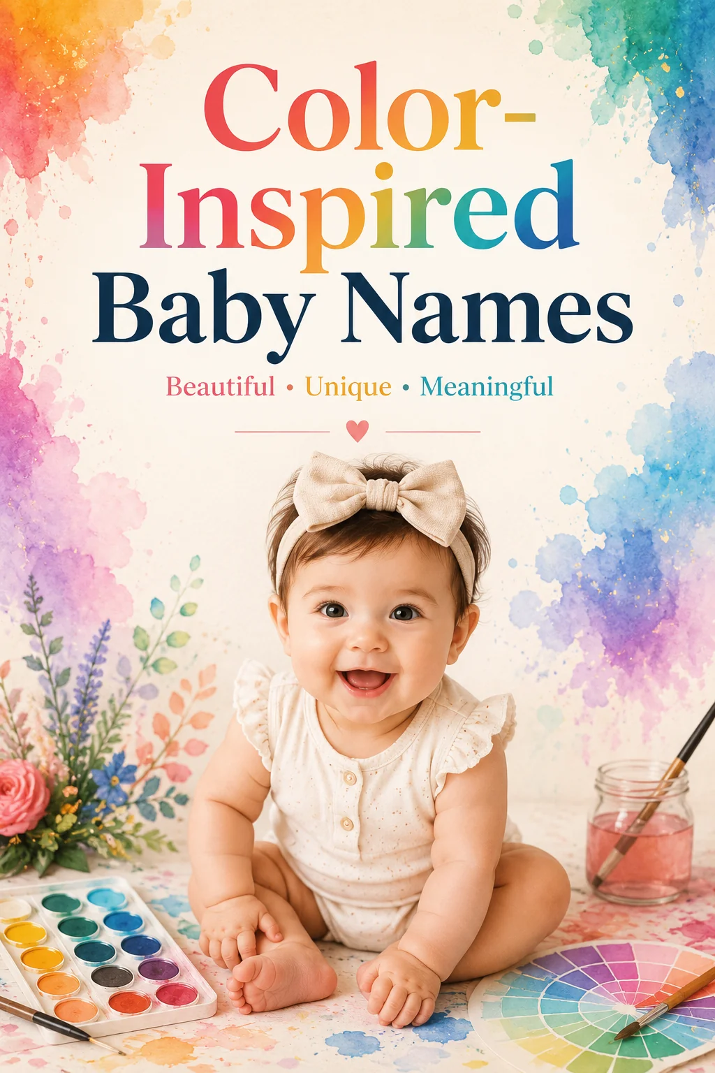 Color-Inspired Baby Names (45 Vivid Picks)