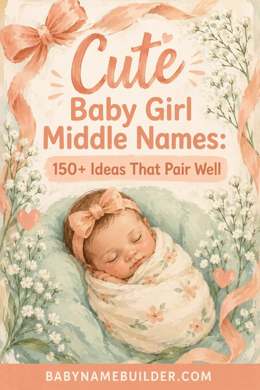 Cute Baby Girl Middle Names: 150+ Ideas That Pair Well