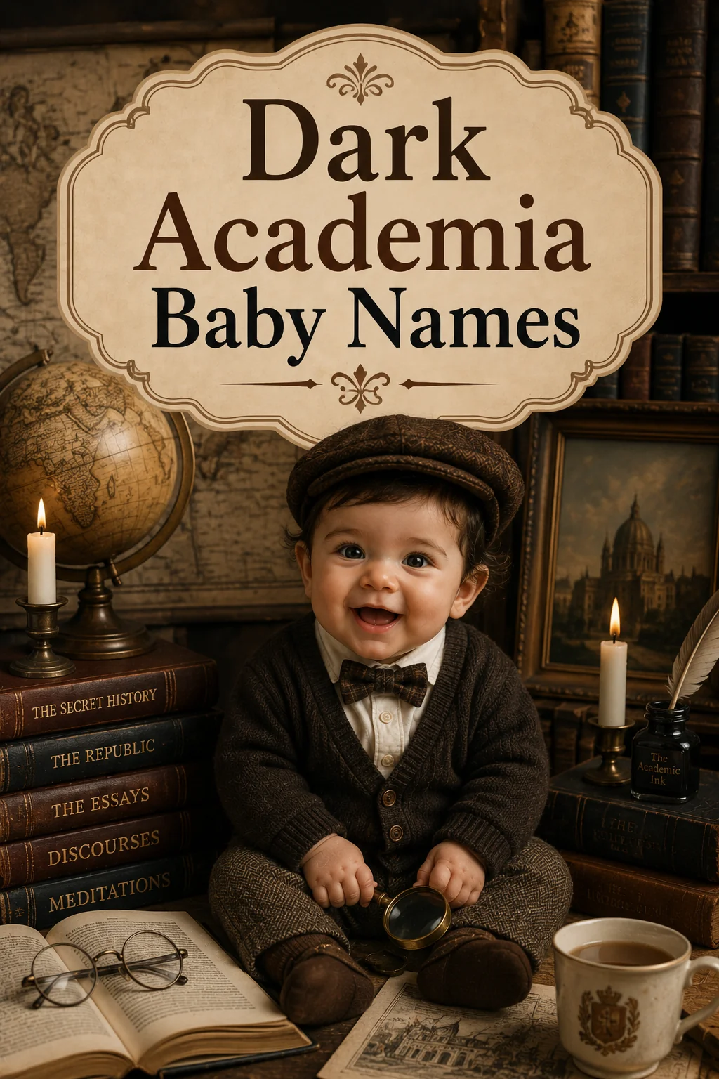 Dark Academia Baby Names: 45 Intellectual and Moody Picks