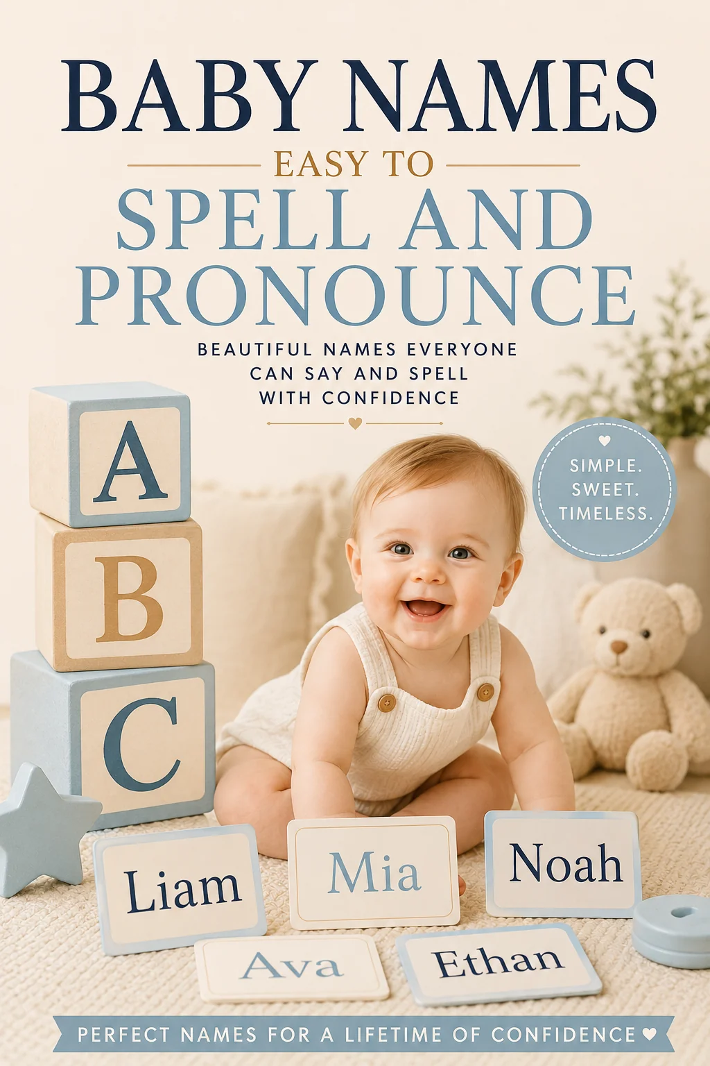 Baby Names Easy to Spell and Pronounce (The Teacher Test)