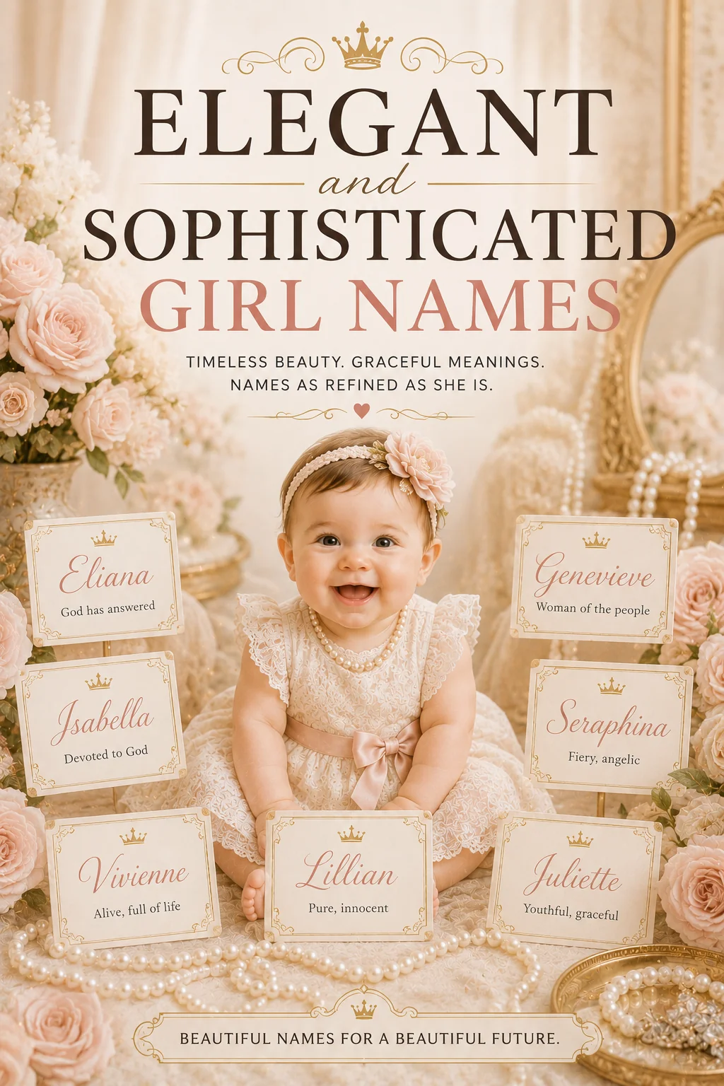 Elegant and Sophisticated Girl Names (45 Refined Picks)