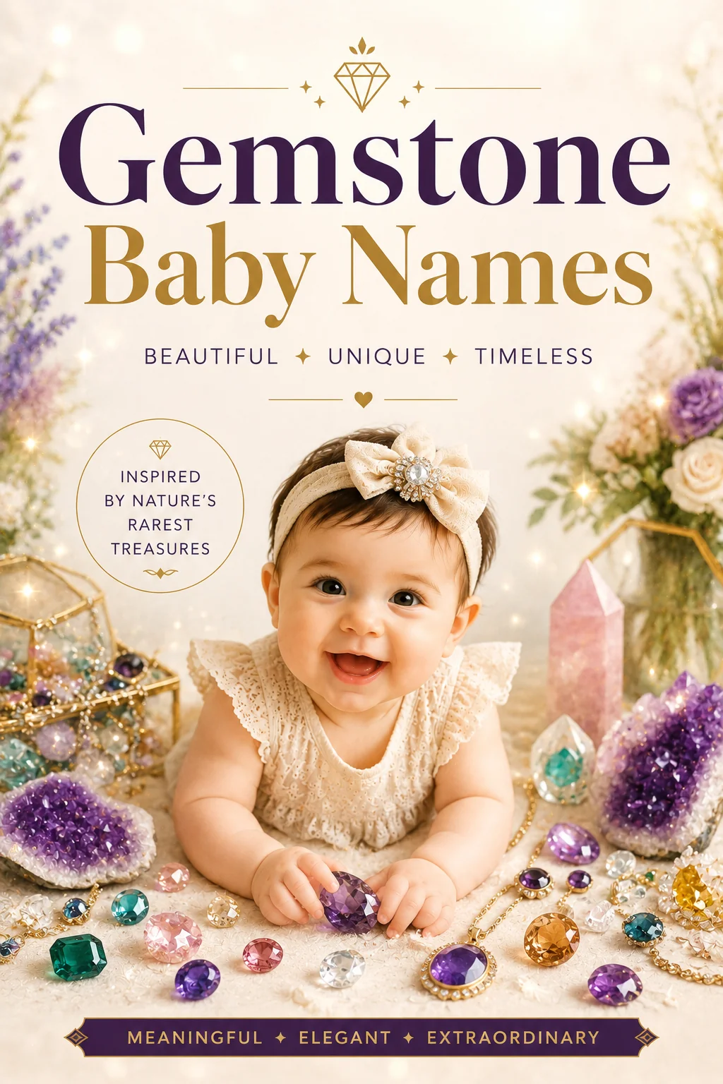 Gemstone Baby Names (40 Precious and Sparkling Picks)