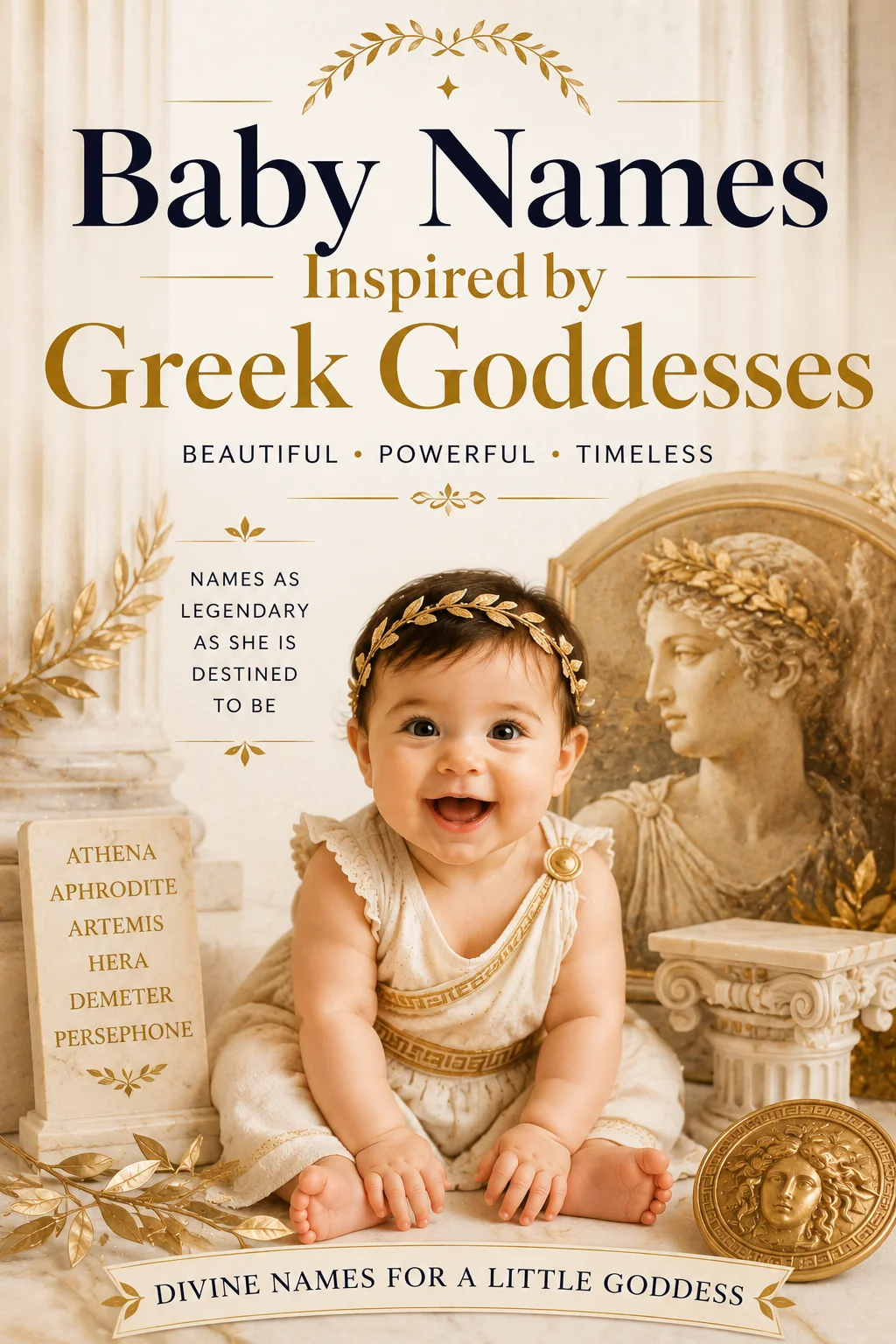 Baby Names Inspired by Greek Goddesses (40 Divine Picks)
