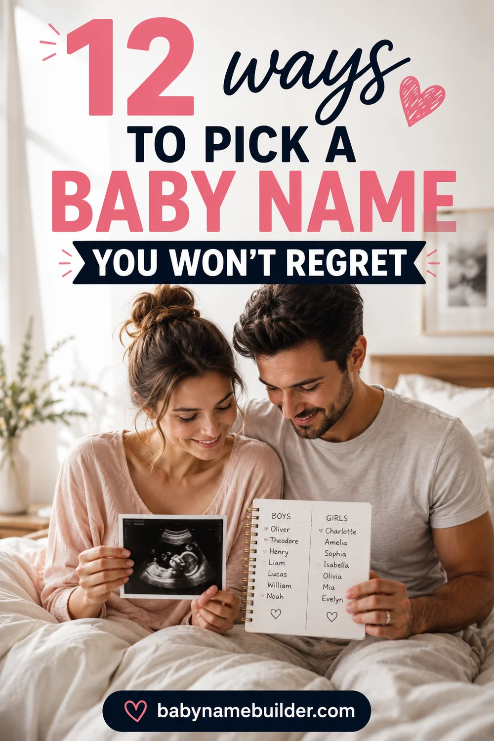 12 Ways to Pick a Baby Name You Won't Regret