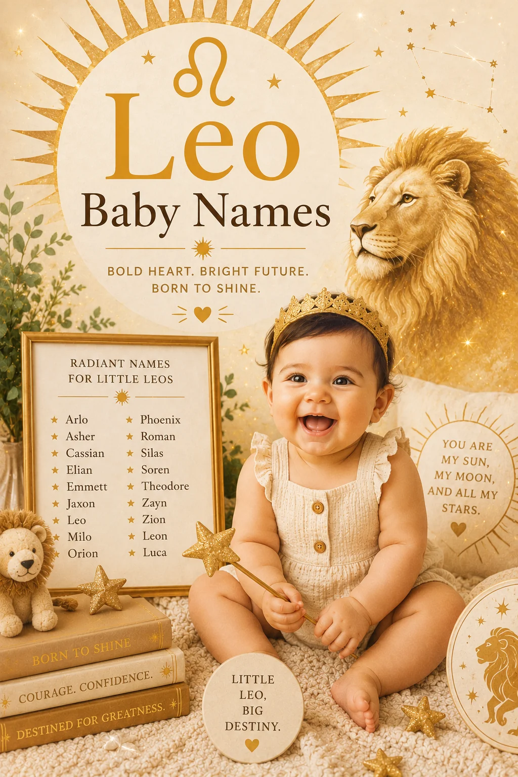 Leo Baby Names: 40 Radiant Names for Your Fire Sign Baby