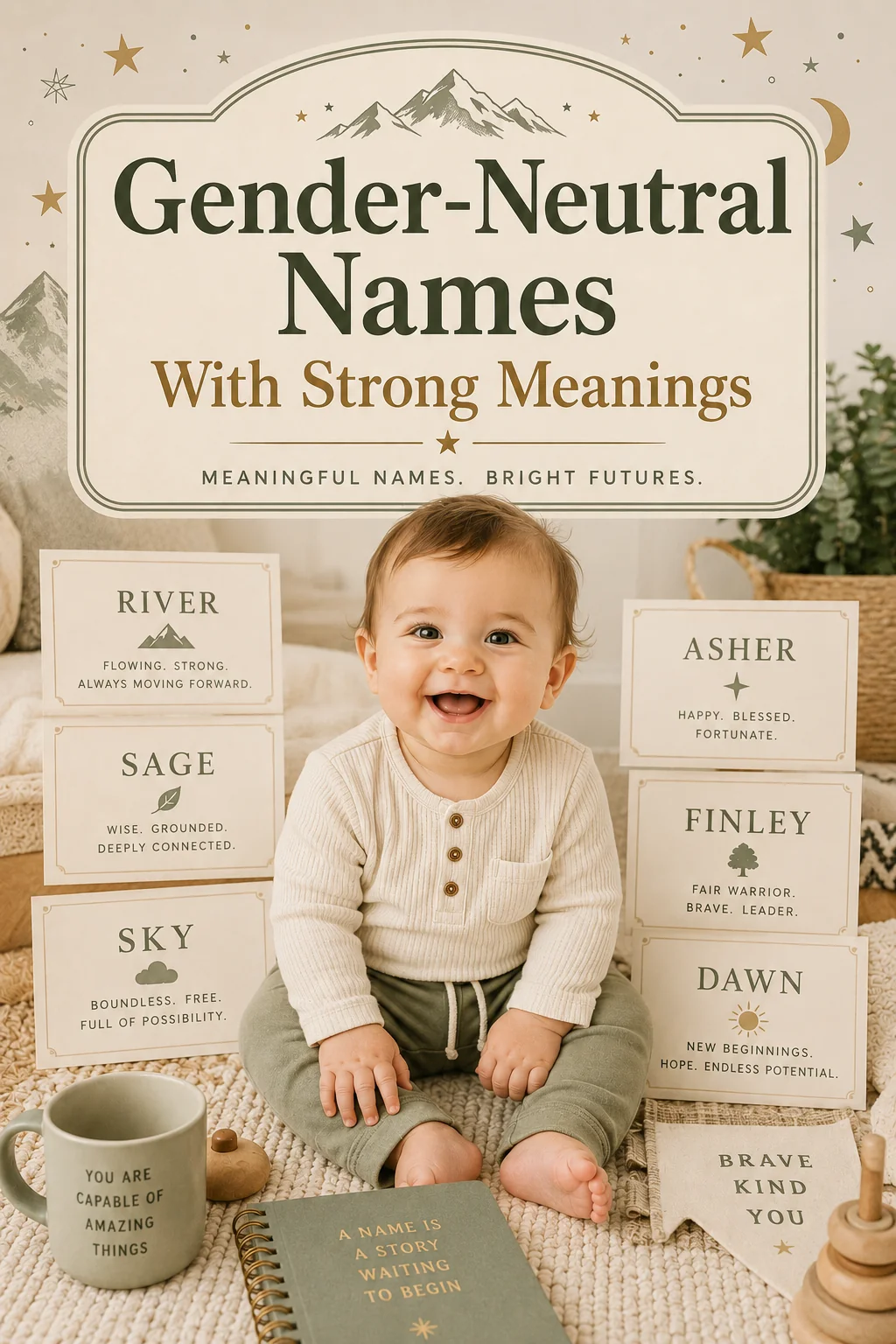 Gender-Neutral Names With Strong Meanings (50 Picks)