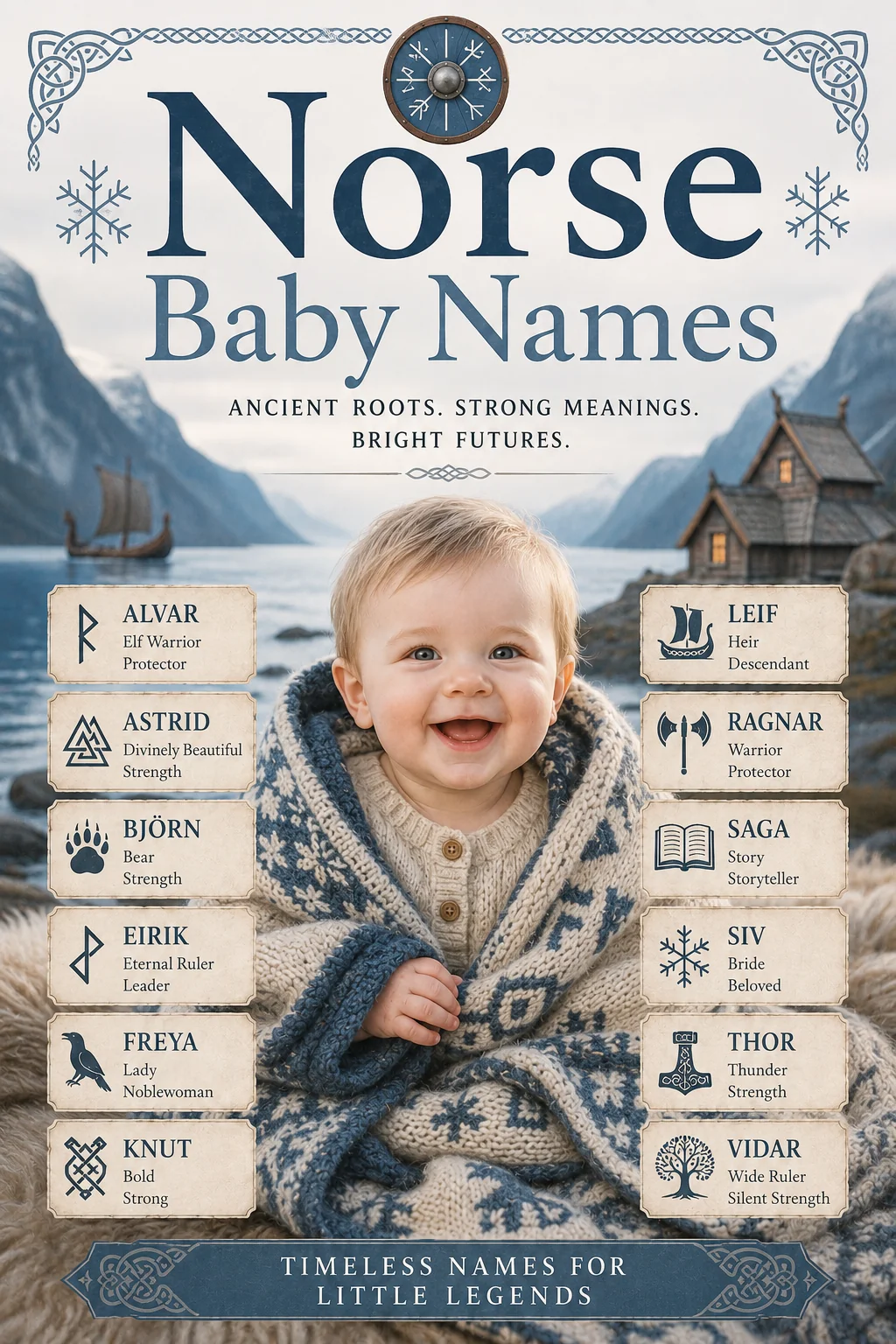 Norse Baby Names: 50 Viking-Inspired Picks With Meanings
