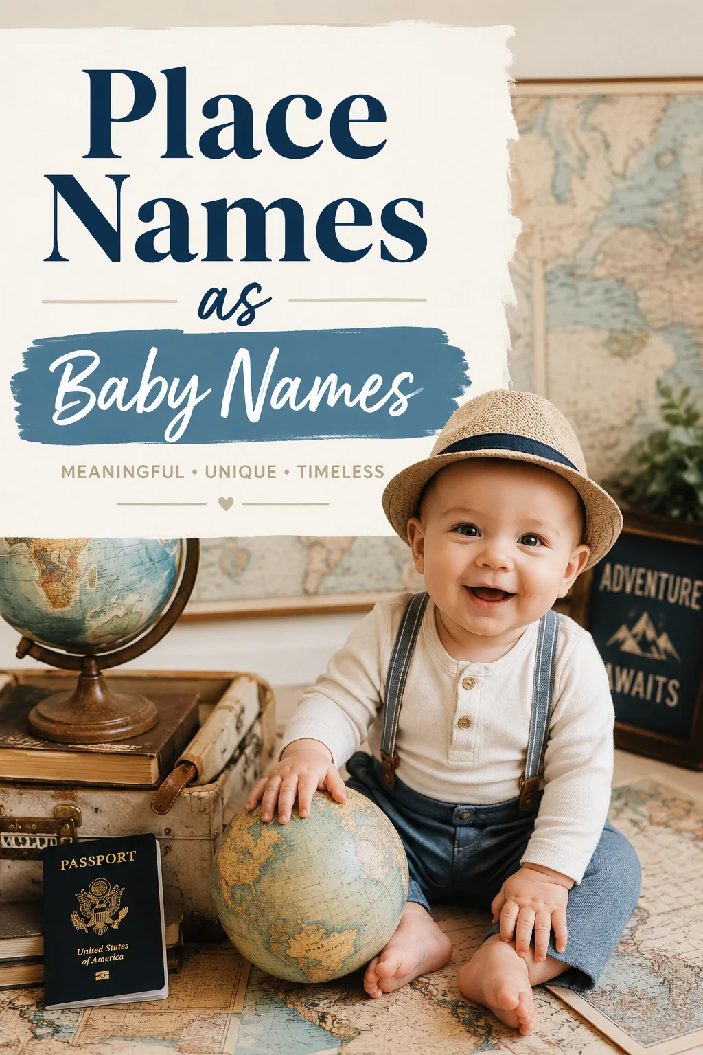 Place Names as Baby Names (50 Wanderlust Picks)
