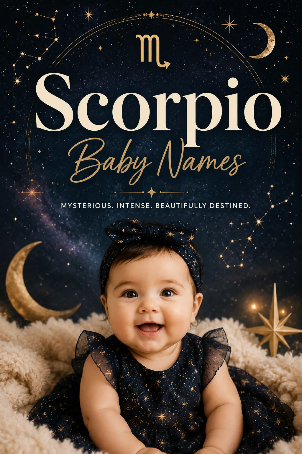 Scorpio Baby Names: 40 Intense Names for Your Water Sign Baby