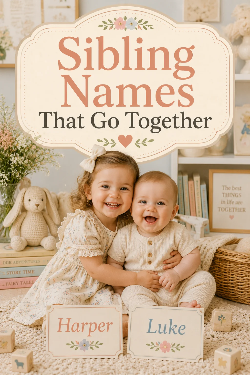 Sibling Names That Go Together (Without Being Too Matchy)