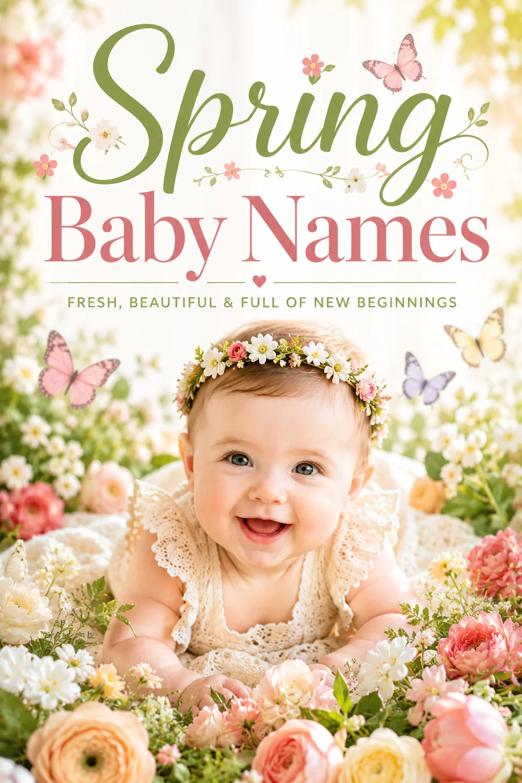 Spring Baby Names: 50 Fresh Names for Your March-May Baby
