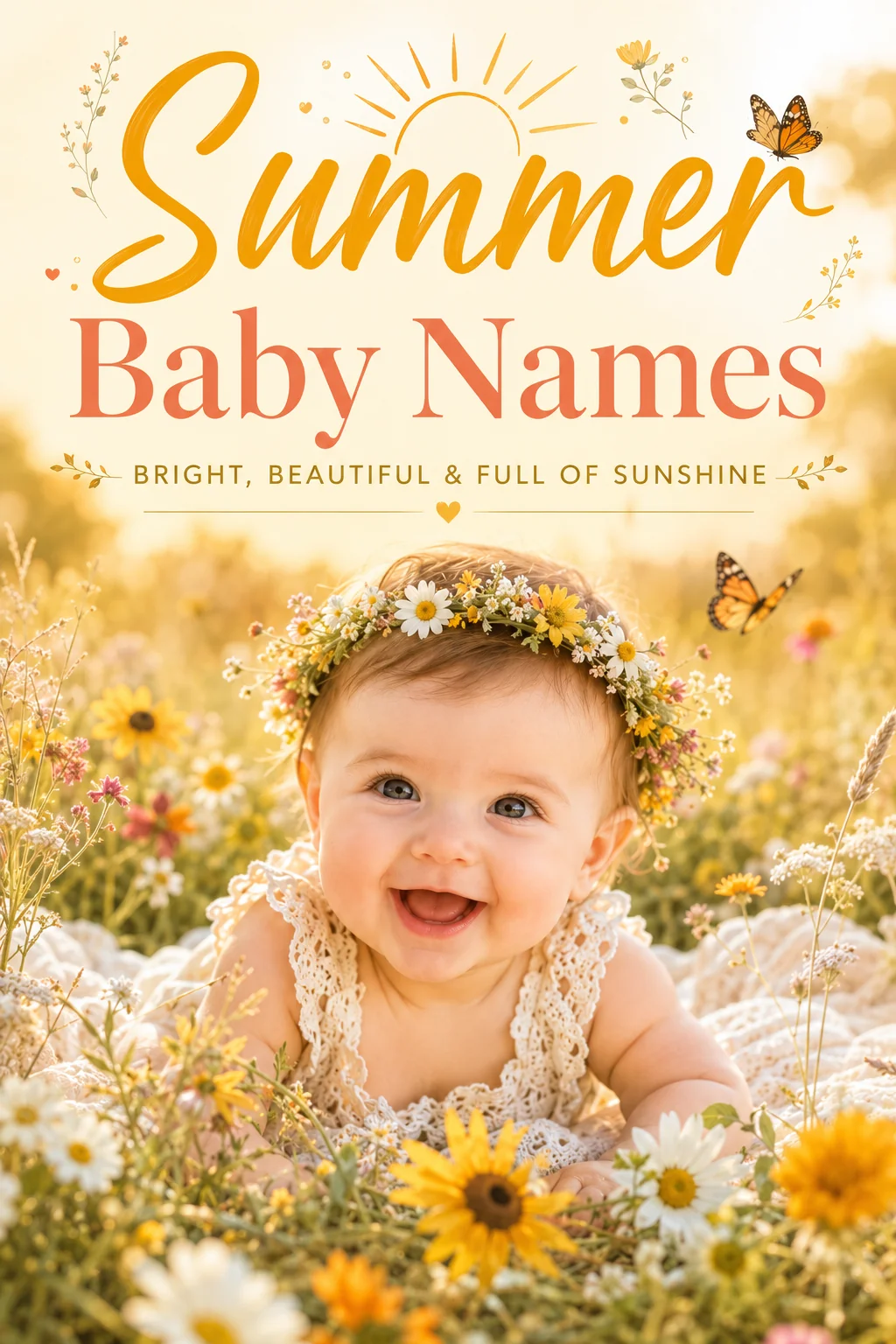 Summer Baby Names: 50 Sunny Names for Your June-August Baby