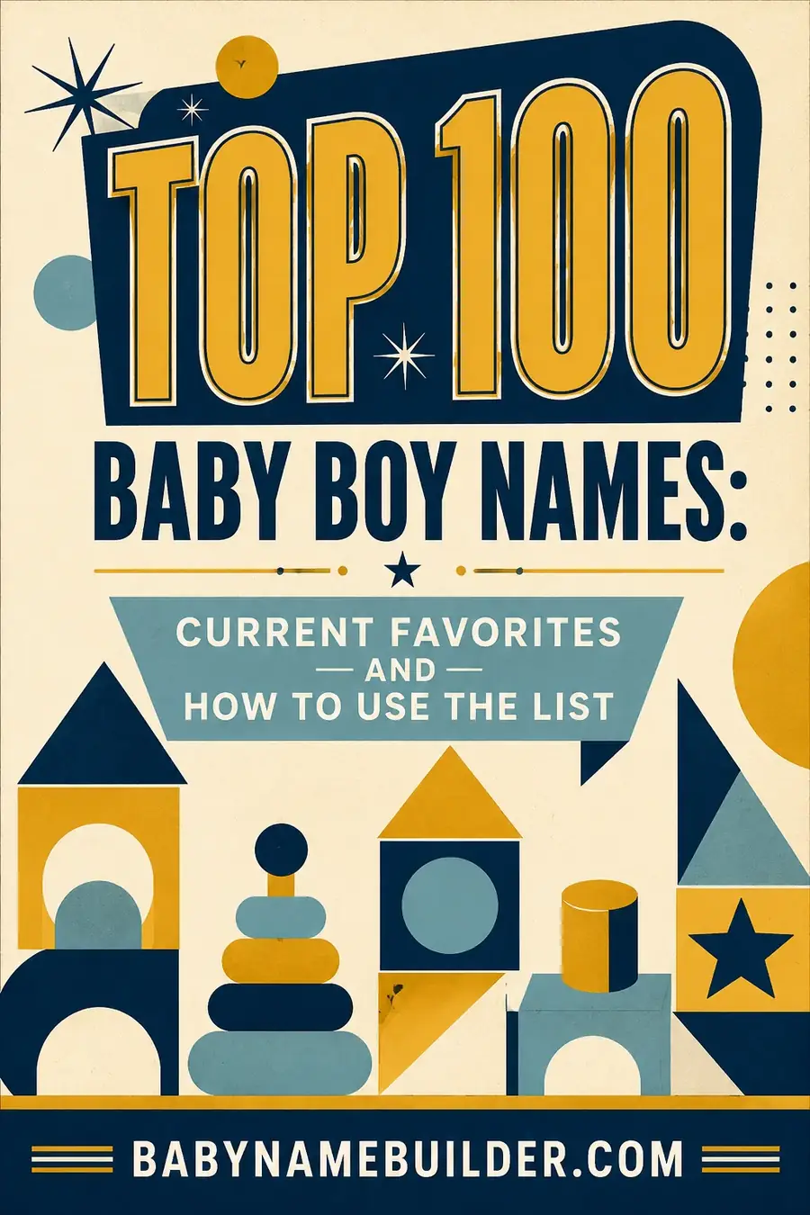 Top 100 Baby Boy Names: Current Favorites and How to Use the List