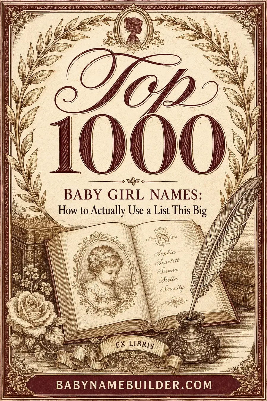 Top 1000 Baby Girl Names: How to Actually Use a List This Big