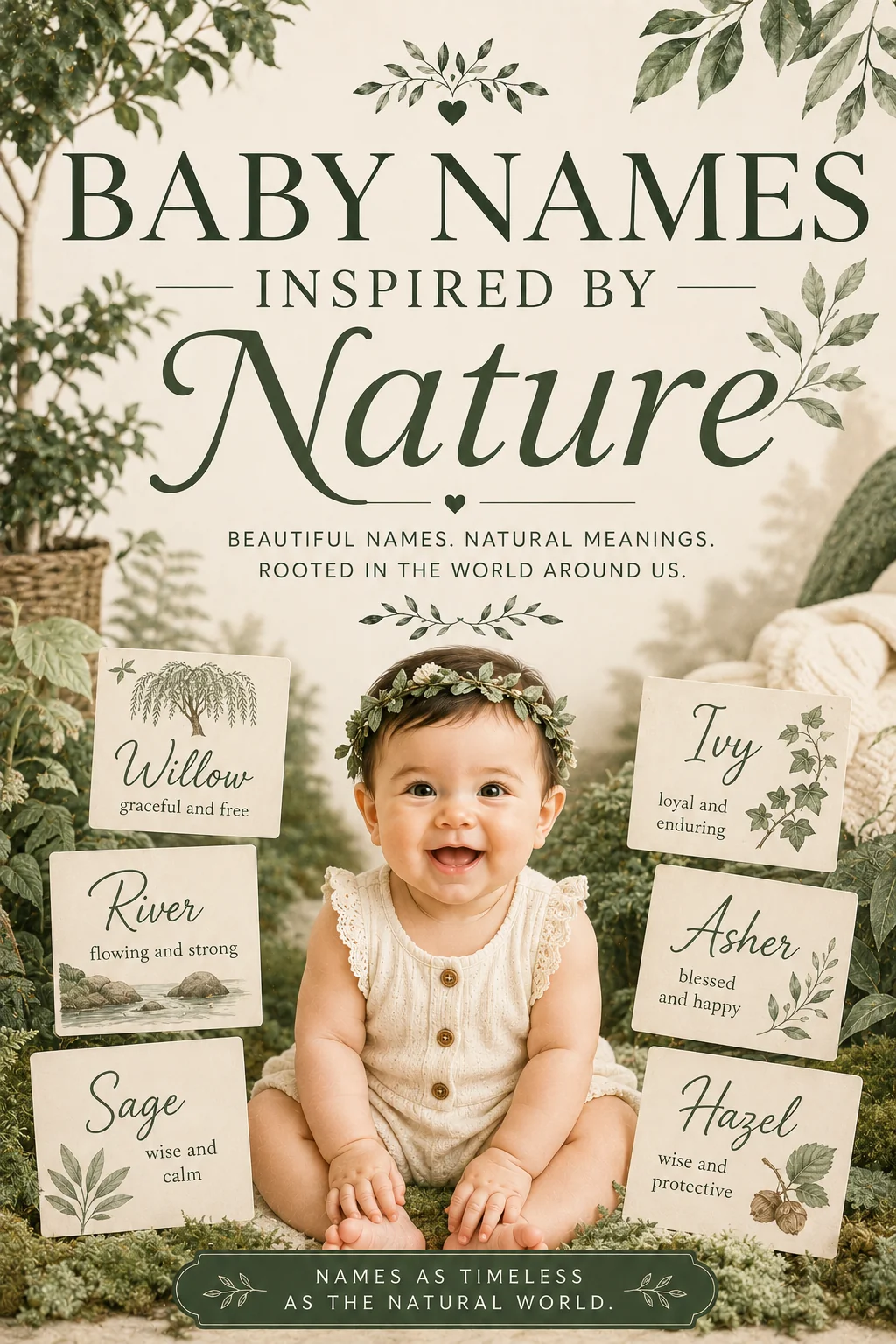Baby Names Inspired by Nature: Trees and Plants (40 Picks)