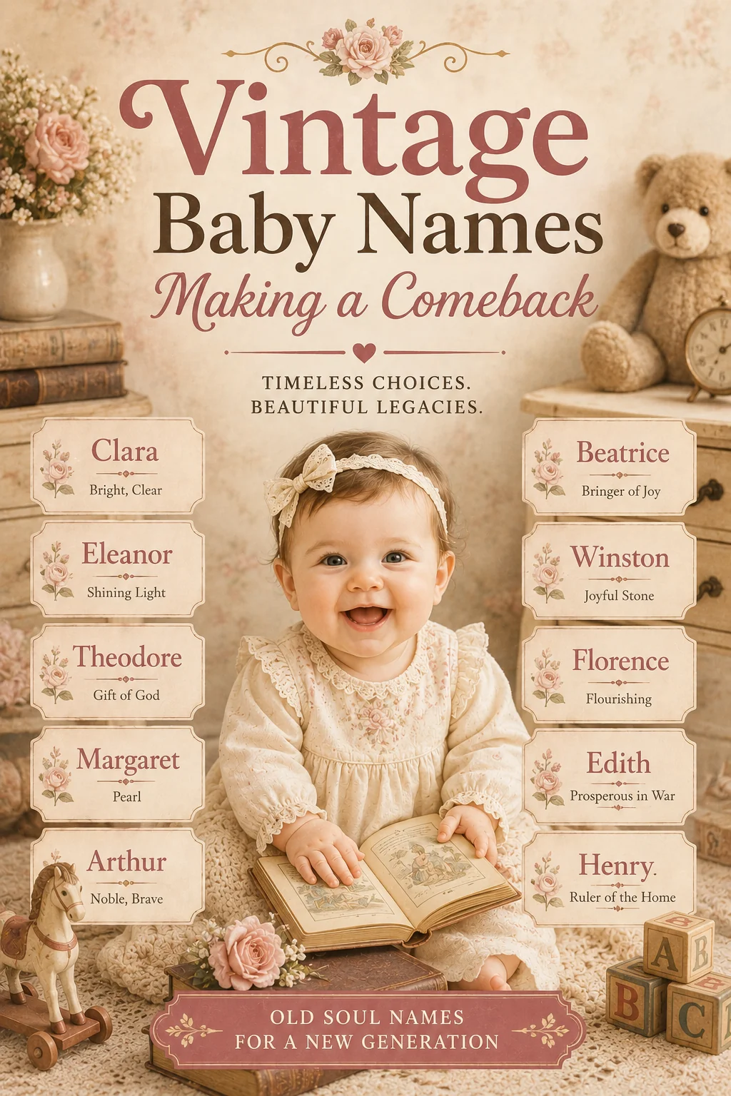 Vintage Baby Names Making a Comeback in 2026