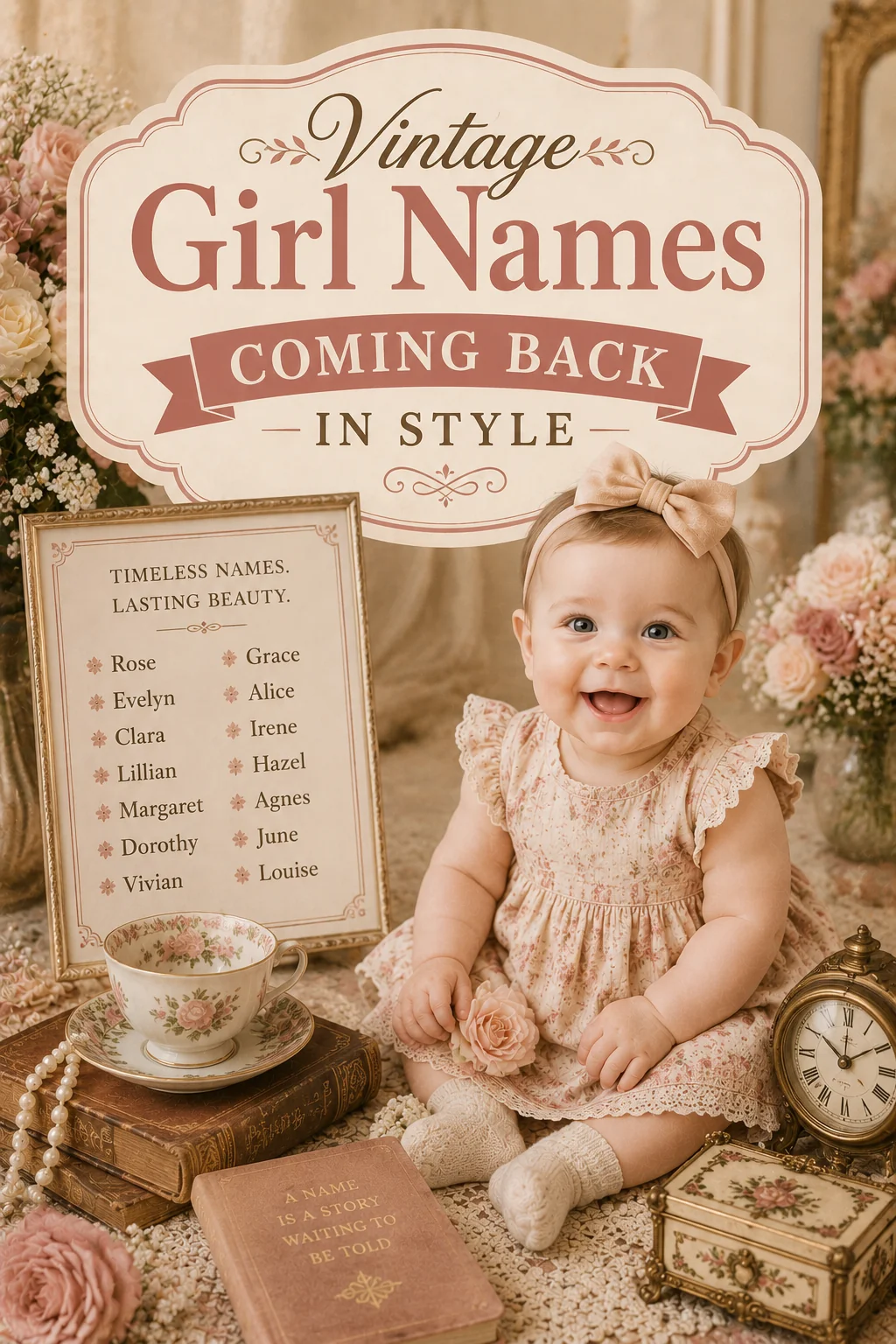 Vintage Girl Names Coming Back in Style (60 Picks)