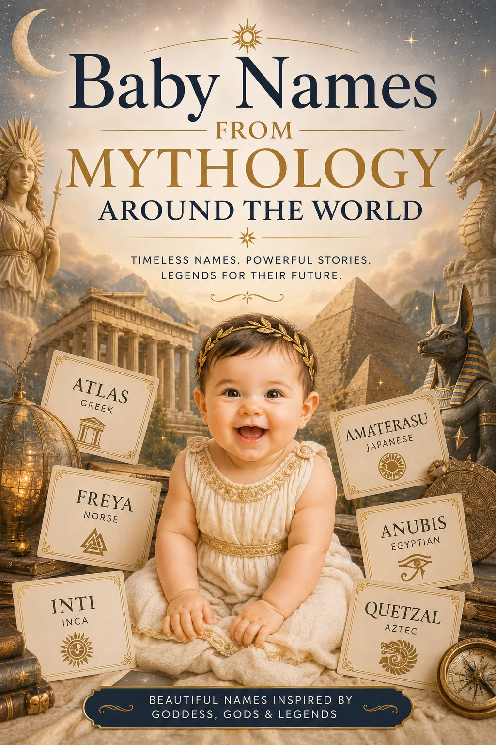 Baby Names From Mythology Around the World (45 Epic Picks)